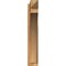 Ekena Millwork Thorton Rough Sawn Arts and Crafts Outlooker, Western Red Cedar, 6"W x 28"D x 36"H OUT06X28X36THR03RWR - alternate 2